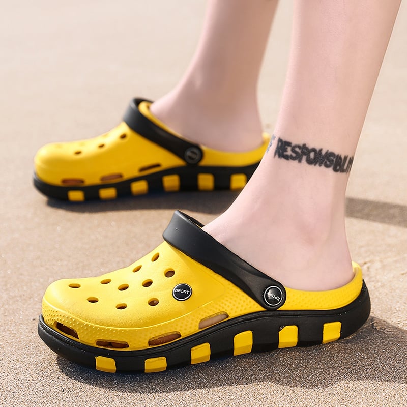 ❤️ summer two wear slippers ❤️ men's non-slip fashion outer wear sandals and slippers beach couple shoes