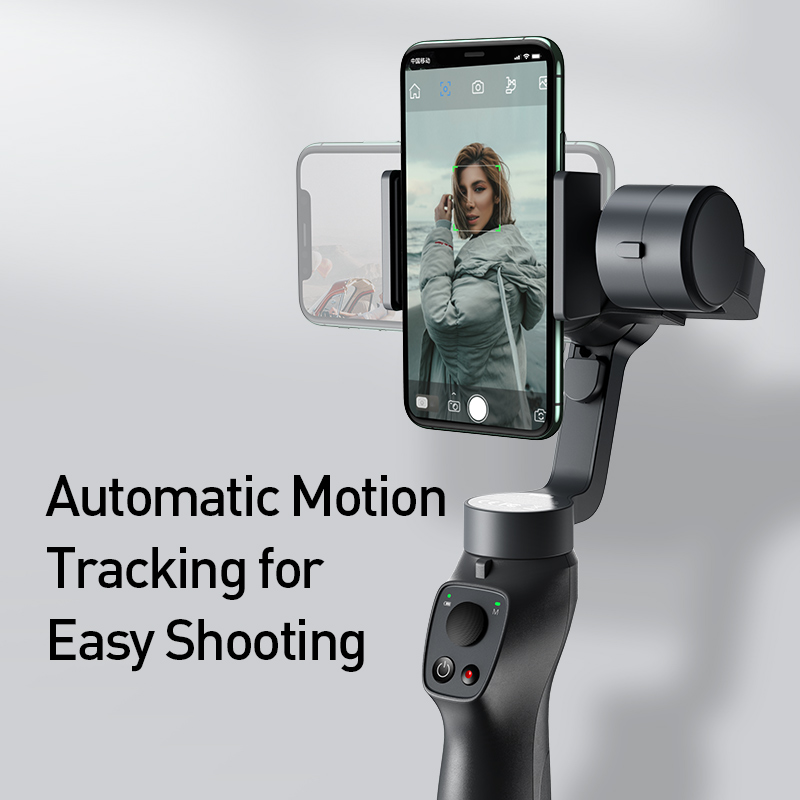 Baseus 3-Axis Handheld Gimbal Wireless Bluetooth Phone Gimbal Stabilizer for iPhone Tripod Gimbal Smartphone Stabilizer Gimbal