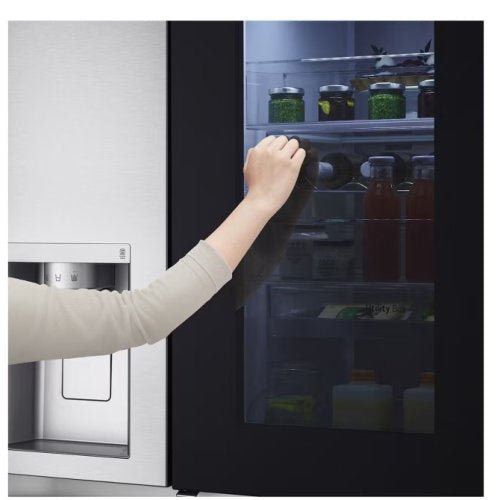 LG 668L INSTAVIEW SIDE BY SIDE FRIDGE SILVER