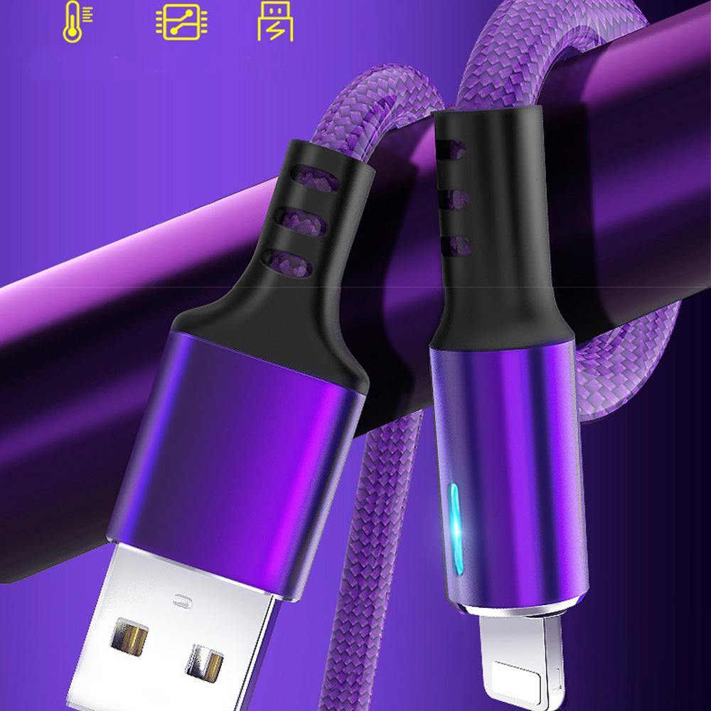2m Data USB Cable for iPhone Fast Charger Charging Cable For iPhone 7 8 Plus X XS Max XR 5 5S SE 6 6S Plus Charger Wire For iPad
