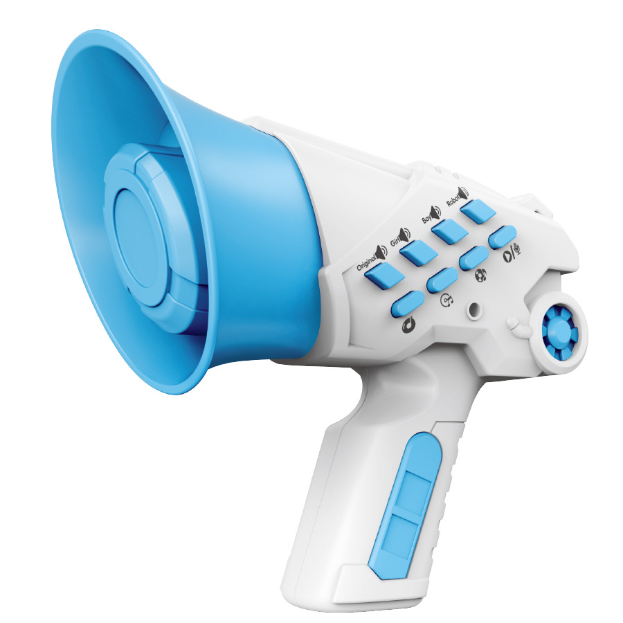 Portable amplifier, alarm, amplifier toy, intelligent voice changer toy, funny party prank, handheld amplifier