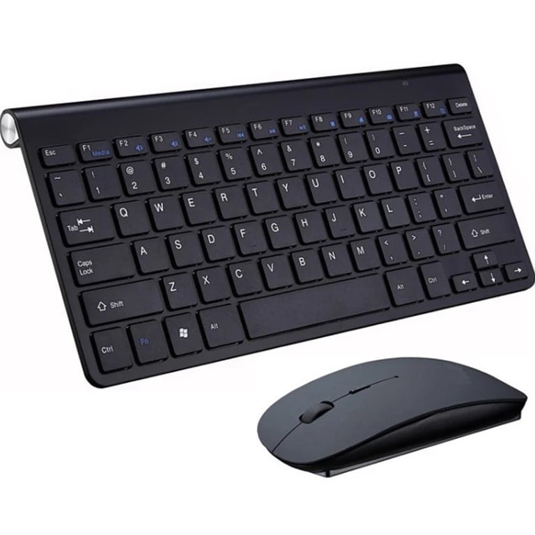 2.4G Wireless Keyboard and Mouse Protable Mini Keyboard Mouse Combo Set For Notebook Laptop Mac Desktop PC Computer Smart TV PS4