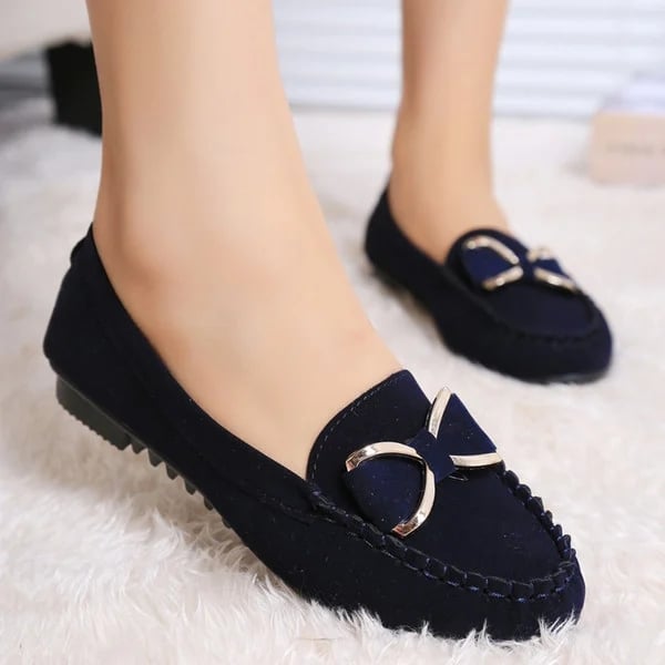 New Fashion Women's Flats Round Toe Shoes New Women Autumn Ladies Ballet Flat Casual Single Shoes