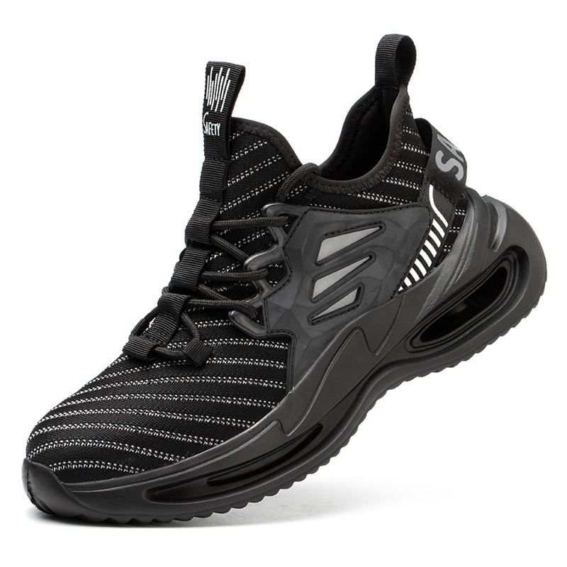 2025 New Work Shoes With Steel Toe Safty Shoes Man Security Boots Steel Toe Shoes