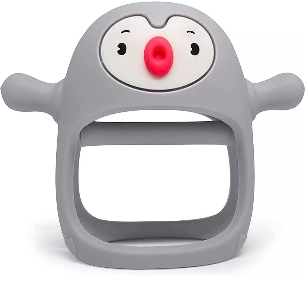 Never Drop Silicone Teething Toys for Babies,Infant Hand Teether Pacifiers Breastfeeding Babies, Teethers Toy For New Born