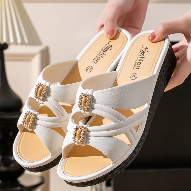 Women's Slippers Summer Shoes Sandal Indoor Outdoor Soft Comfy Non Slip Slippers