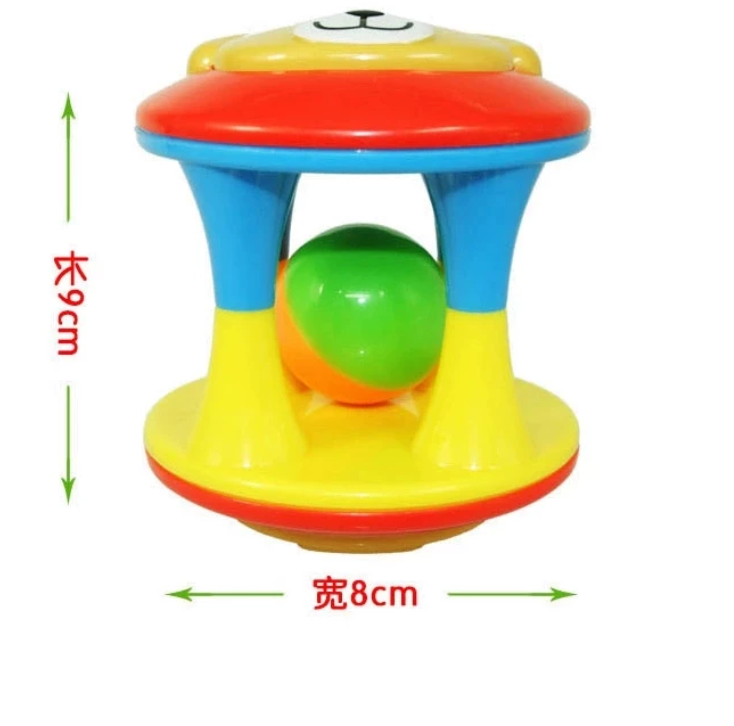 3pcs Baby Rattles 0 12 Months Baby Educational Toys Shaker Grab Spin Set Sensory Educational Newborn Gift for Infant Boys Girls