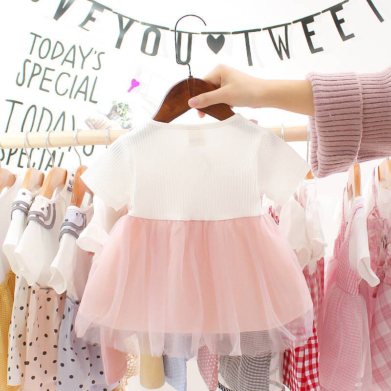Baby Girl Dress Party Birthday Dress Lace Floral Baptism Vestido Infantil Bow Tulle Wedding Dresses Newborn