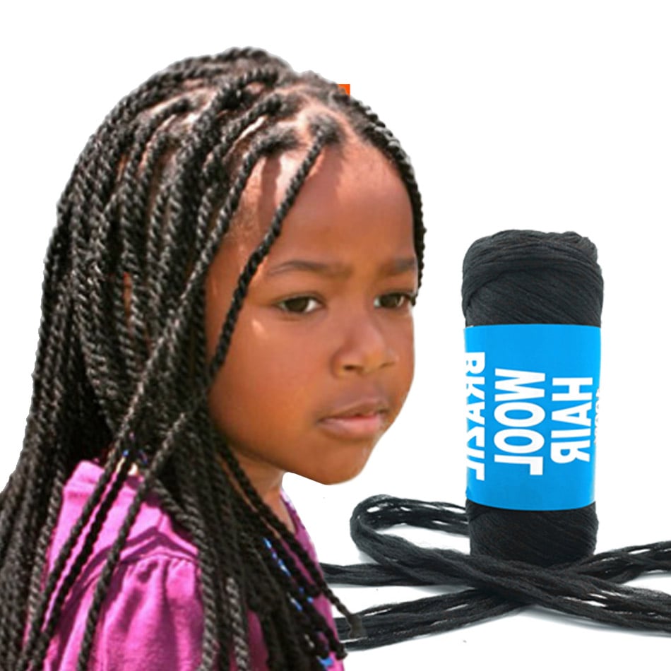 70g/ball 10 ply African Wig Hair Yarn Artificial 100% Polypropylene Hand Knitting Braid Short Hair Curly Hair Dreadlocks