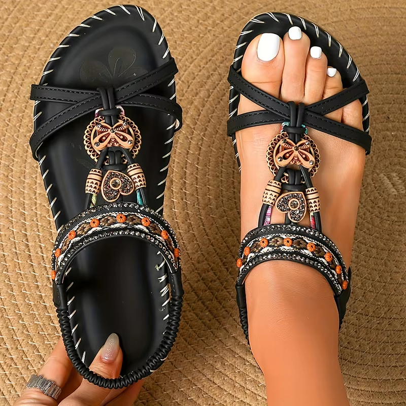 Sandals Women Shoes Summer Soft Shoes Woman Retro Women's Sandals Platform Sandals Woman Elegant Female Sandal Women Footwear