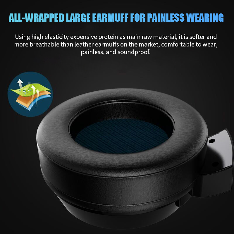 Gamer Headphones with Mic PC Professional Gaming Headset USB Wired Headphones Surround Sound Stereo for PUBG XBOX PS4 Game