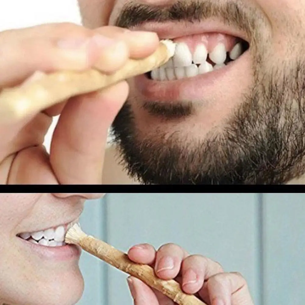 1Pcs Portable Miswak Siwak Natural Toothbrush Misvak Miswaak Teeth Traditional Arak Travel Whitener Toothbrush Manual Whitener ﻿