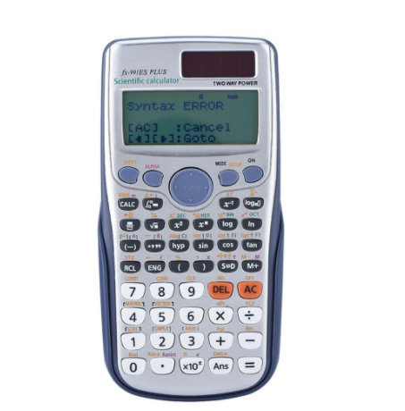 Brand New FX-991ES-PLUS Original Scientific Calculator 417 Functions For High School University Students Office Coin Battery