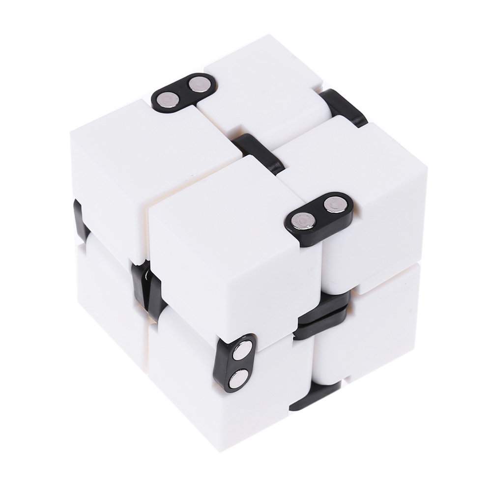 NEW Infinity Cube Mini Fidget Cube Anti Stress Finger Hand Magic Cube Blocks Adult Kids Funny Desk Toys Gift