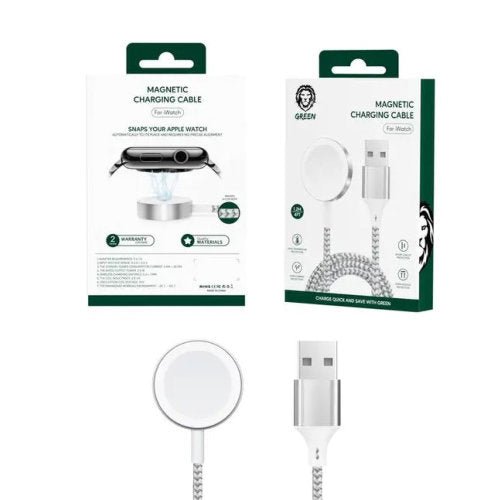 GREEN WIRELESS MAGNETIC CHARGER 15W FOR IPHONE 12 SERIES
