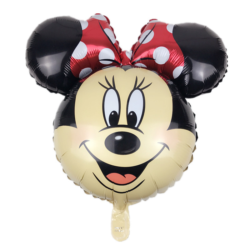 Mickey Minnie Mouse Balloon Cartoon Foil Birthday Party Balloon children Birthday Party Decorations kids Gift