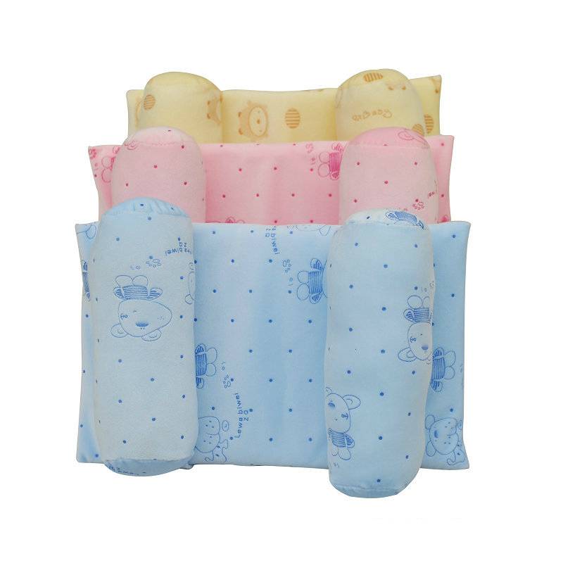 Baby Cotton Protective Shaping Pillow Sleeping Pillow Head Support Cushion for Newborn Soft