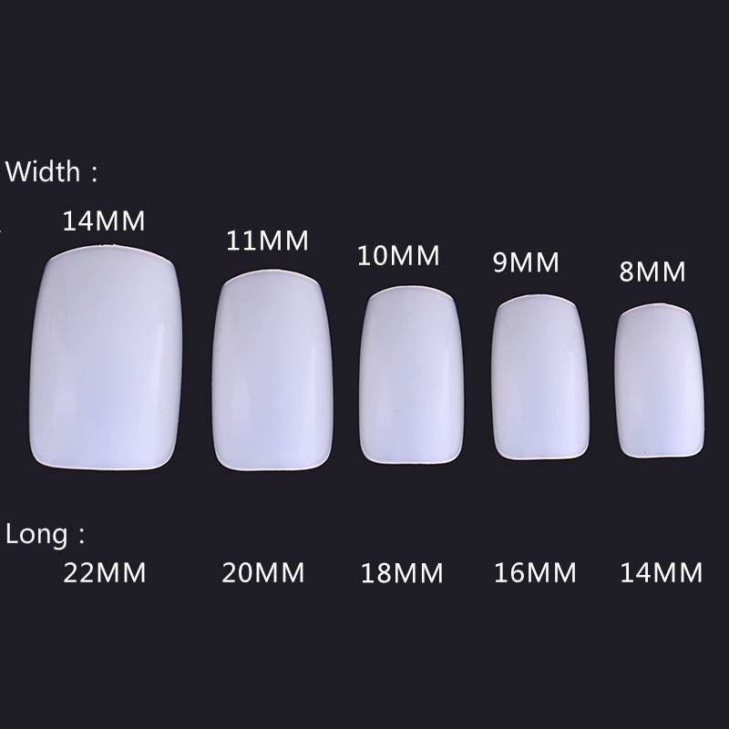 New fashion personality French nails full patch 100 pieces / box