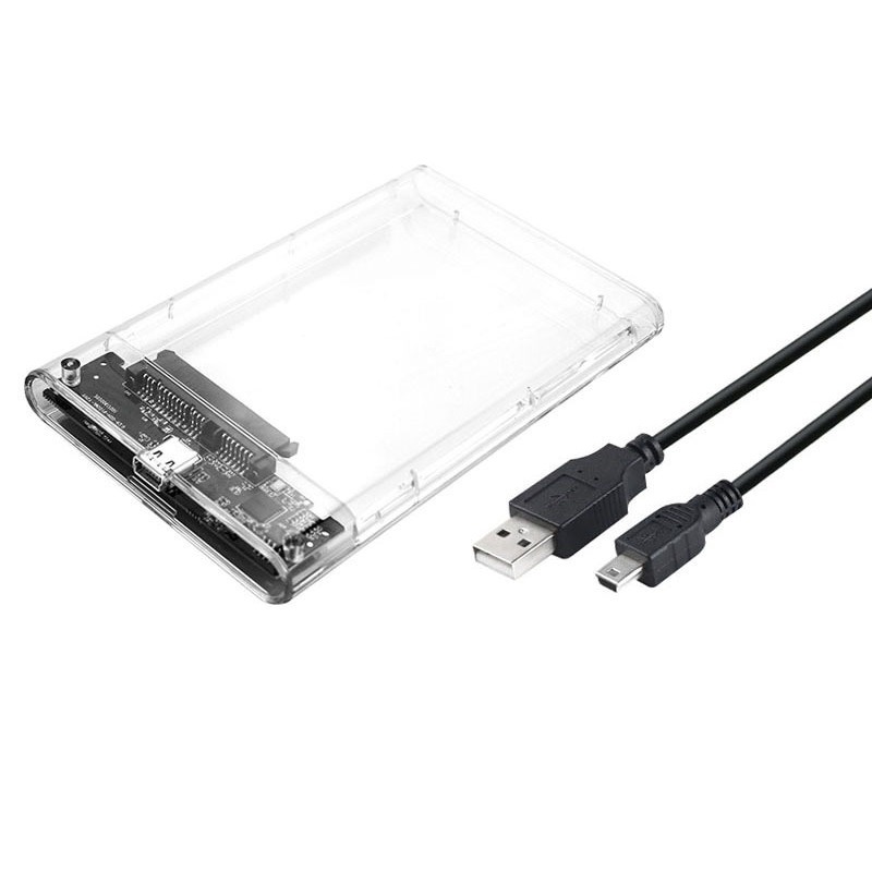 USB 3.0 HDD Enclosure 2.5inch SATA SSD Hard Drive Case with 5Gbps Transfer Speed Mobile External Housing Harddisk Boxs Cab
