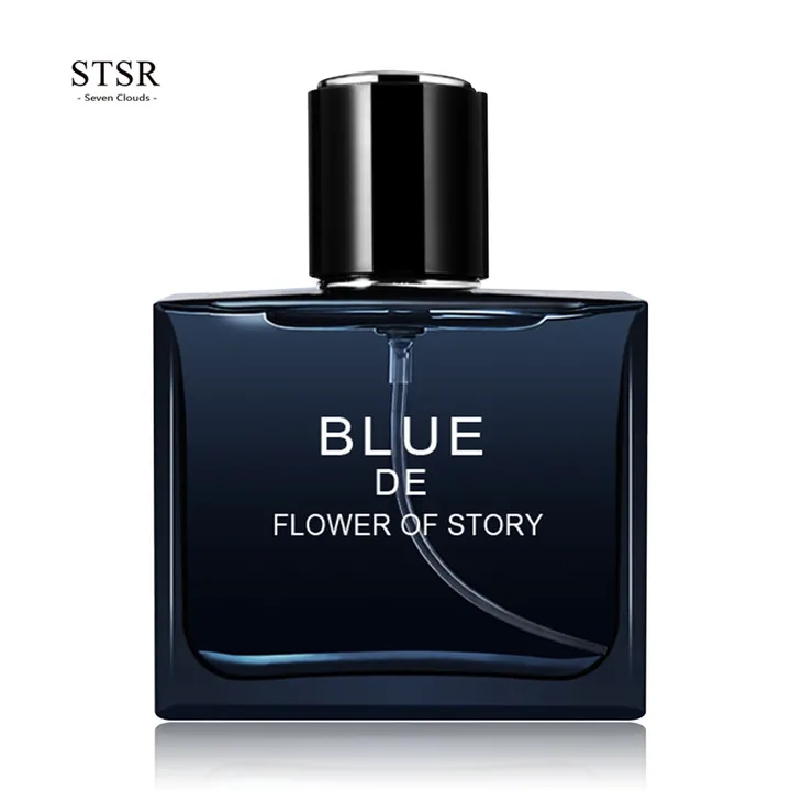 50ml Men's Perfume Long Lasting Ocean Fresh Deodorant Men's Cologne Blue Long Lasting Light Perfume Cologne Glamour Sport