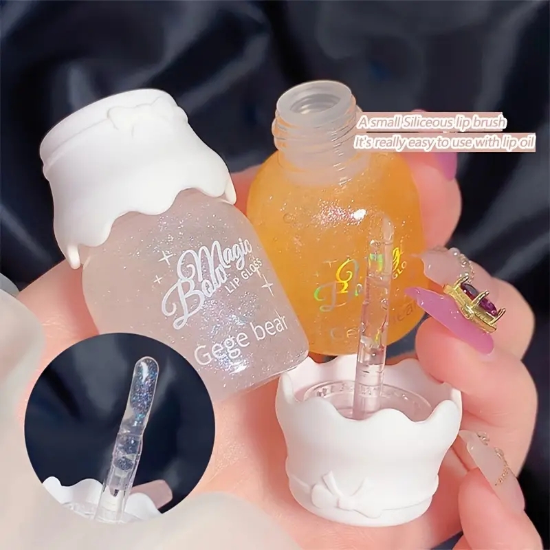 Gege Bear Milk Lip Balm: 12 Hours of Hydration, Vitamin E & Extreme Shine