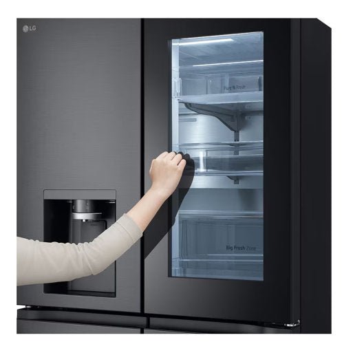 LG FRIDGE INSTAVIEW 671L ESSENCE BLACK STEEL FRIDGE