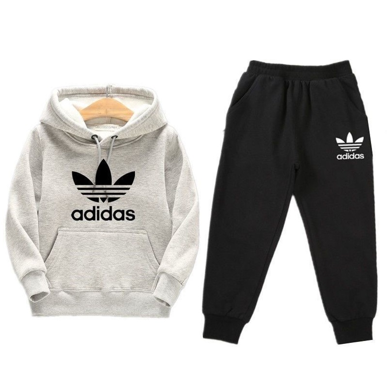 Autumn Winter Children Baby Boys Casual Sets Long Sleeve Hoodies Tops Pants 2PCS Kids Clothes Sports Suit 120-160