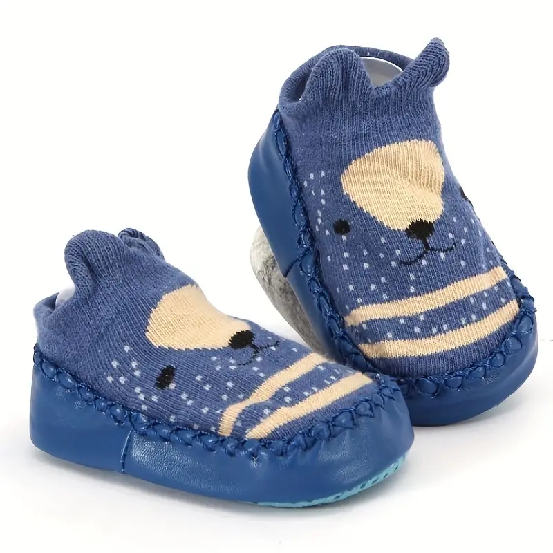 Cute Cartoon Slip On Sock Shoes For Baby Girls Toddler, Lightweight Comfortable Non Slip Flat Shoes For Indoor Outdoor, Summer