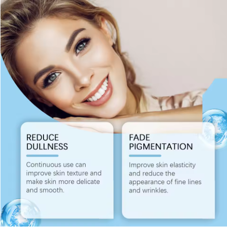 Blue Copper Peptide Serum Anti Wrinkle Shrink Pores Skin Care Rejuvenation Hyaluronic Acid Brightening Spot Moisturizing Serum