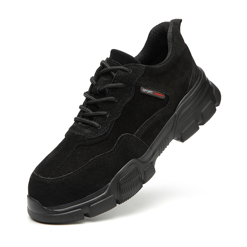Work Safety Shoes Lightweight Steel Toe Skidding Men Work Shoes Anti-puncture Destroyable Women Sneakers Men
