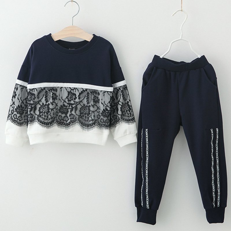 Children Clothing Spring Autumn Toddler Girls Clothes 2pcs Outfit Kids Clothes Girls Tracksuit Suit For Girls Clothing Sets