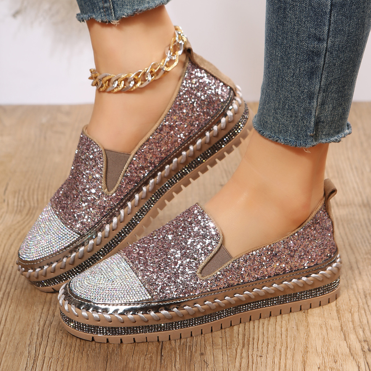 Women's Casual Walking Shoes Non Slip Casual Sneakers Thick Sole PlatformRunning Shoes