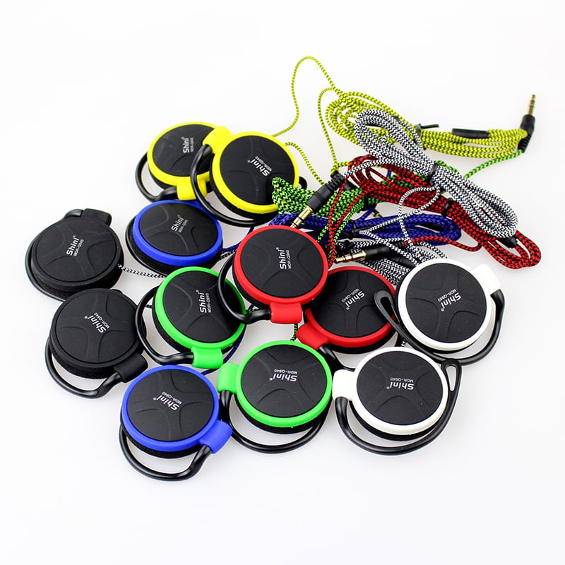 Headphones 3.5mm Headset EarHook Earphone for Mp3 Player Computer Mobile