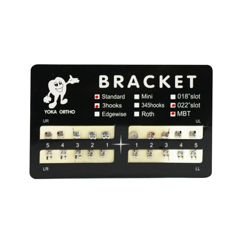 1Pack 20Pcs MBT 022 Orthodontic Brace Bracket 3Hook/345Hooks Standard Mini