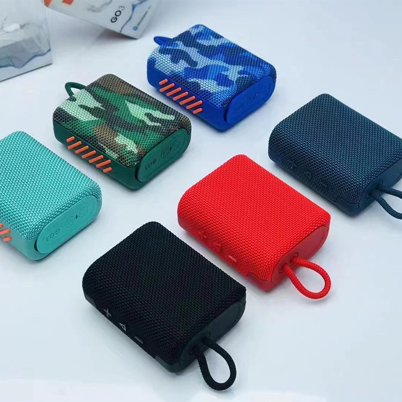 JBL Go3 Wireless Bluetooth-conpatib Speaker Portable Waterproof Speaker Outdoor Speakers Sport Bass Sound 5 Hour Battery Speaker