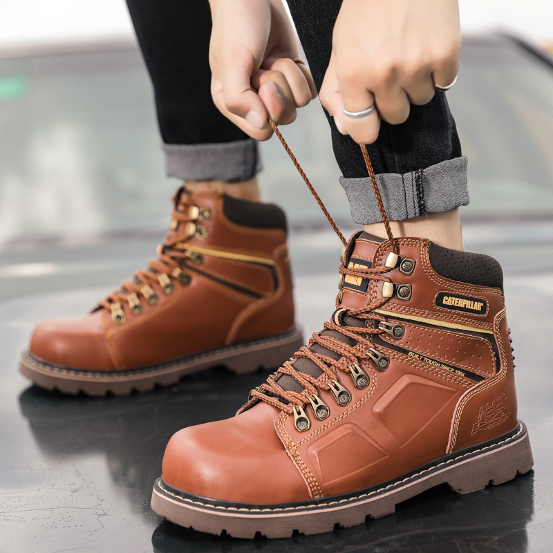 New high top motorcycle shoes for men and women, Outdoor sports and leisure motorcycle shoes for couples, And cycling shoes with