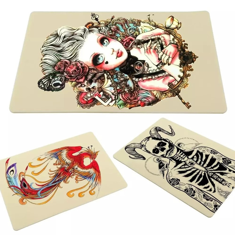1 pcs Tattoo practice leather tattoo practice leather tattoo horse tattoo beginner silicone practice fake leather 1pcs