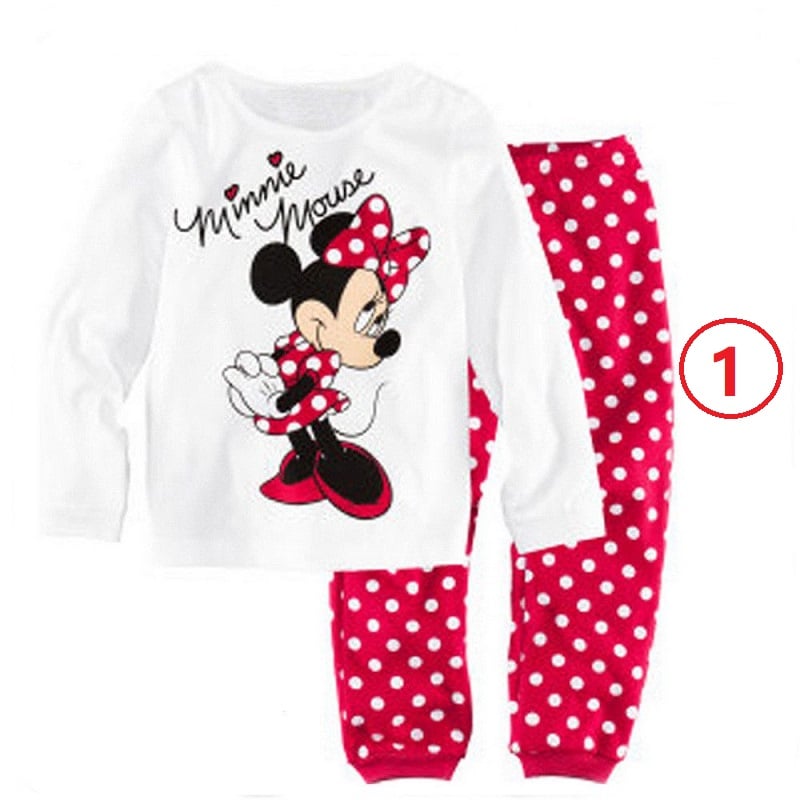 2pcs/Set Children Set girls Shirt Pant Set Baby Kid Pajamas Nightwear Home Clothing Set Kids Cotton Suit Wear
