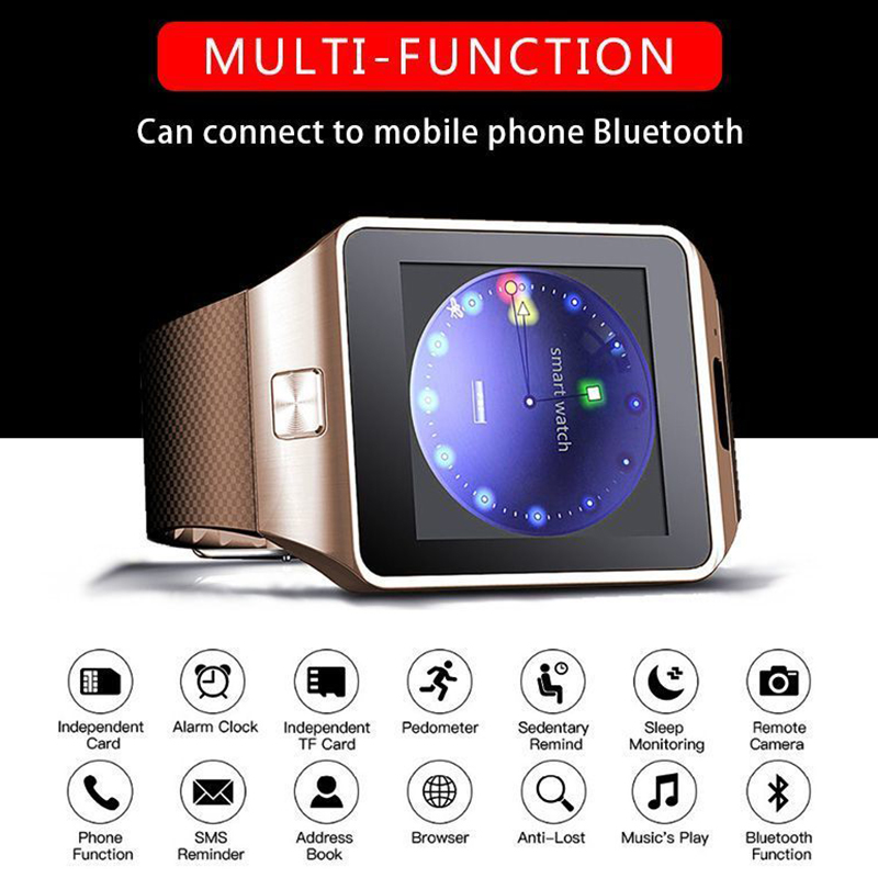 DZ09 Smart Watch Relogio Android smartwatch phone fitness tracker reloj Smart Watches subwoofer women men dz 09