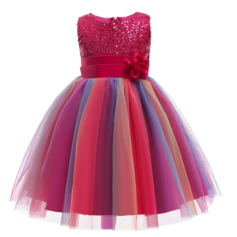 Children's clothing children's skirt dresses dress show suit flower girl mesh dress kids dress