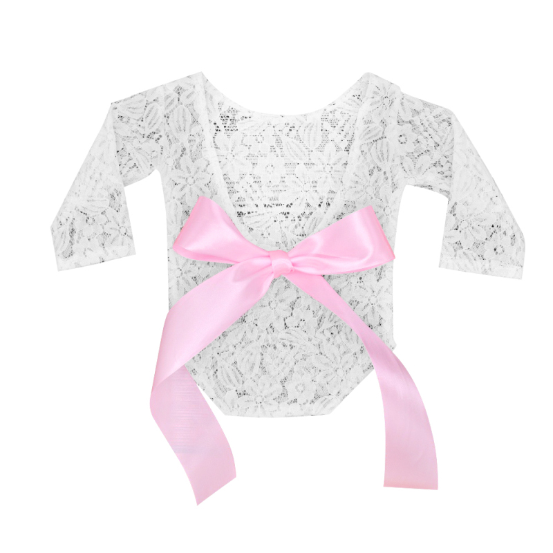 Photography accessories for newborns, clothes jumpsuit with bow for girls and kids, princess jumpsuit