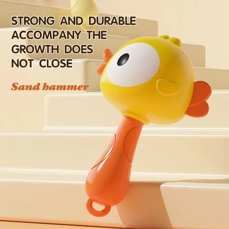 Mini Plastic Children Maracas Premium Quality Musical Instrument Sand Hammer Noisemaker Infant Sound Recognition Educational Toy