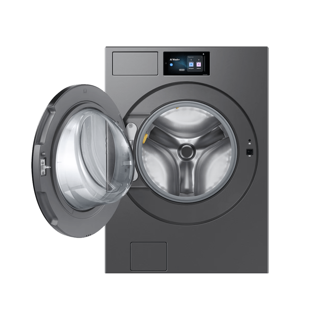 SAMSUNG 22KG/11KG WD90F22BCSNQ BESPOKE AI DARK WASHING MACHINE AND DRYER
