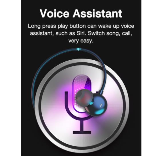 100 Hours Endurance Bluetooth Headphone Bass Wireless Headphones with Mic Stereo Neckband Earphones Sport Headset TF Card