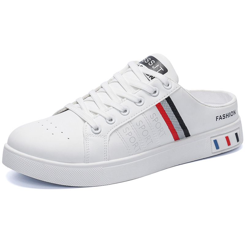 Summer Men Slippers Comfortable Casual Shoes for Men Fashion Flat Sneakers Half Slippers Tenis Masculino