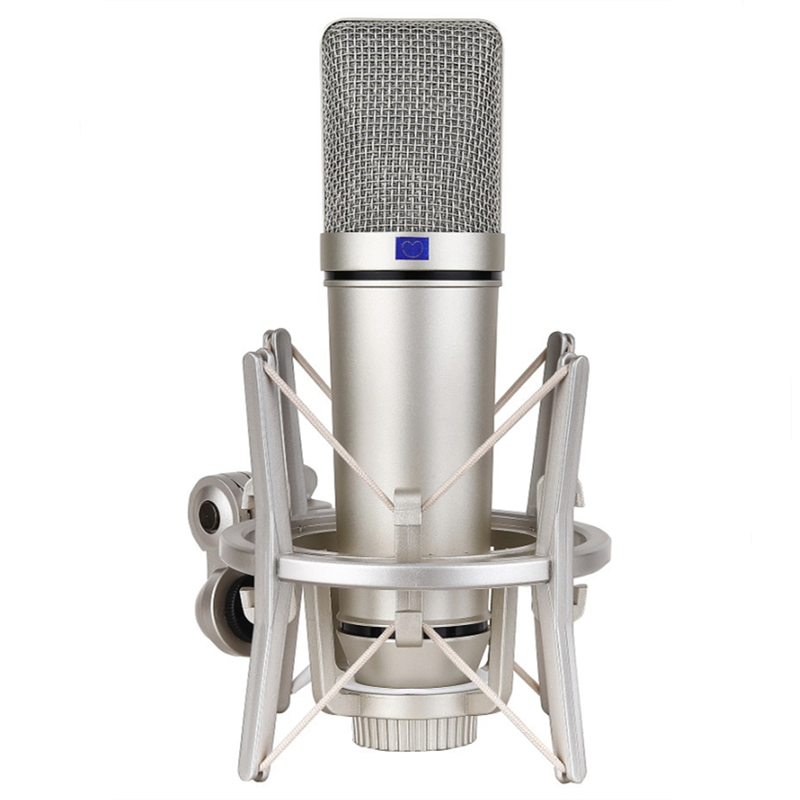 Condenser Microphone U87 Recording Microphone Professional Microphone Computer Live Vocal Podcast Game Studio Singing