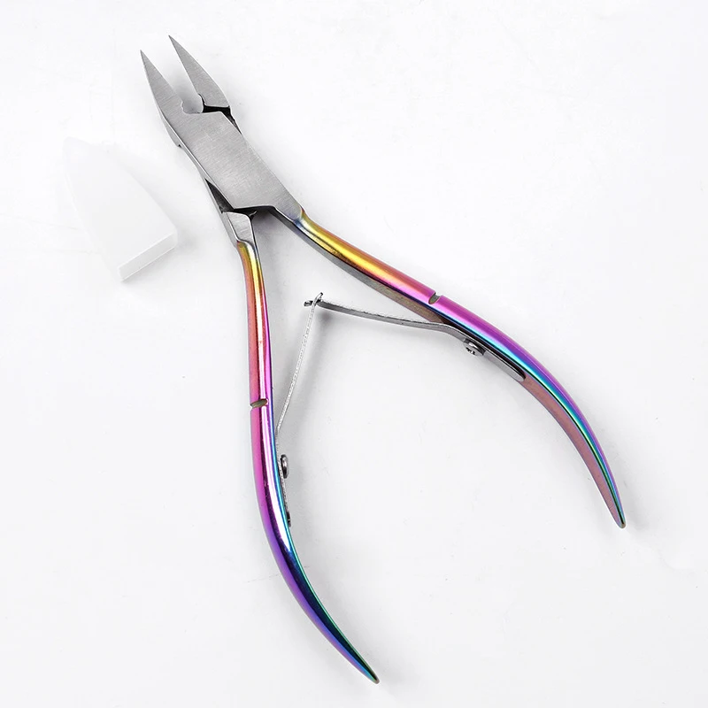 1PCS Toenail Ingrown Cuticle Nipper Clipper Edge Cutter Scissor Nail Pliers Tool Pedicure Dead Skin Remover Manicure Tools