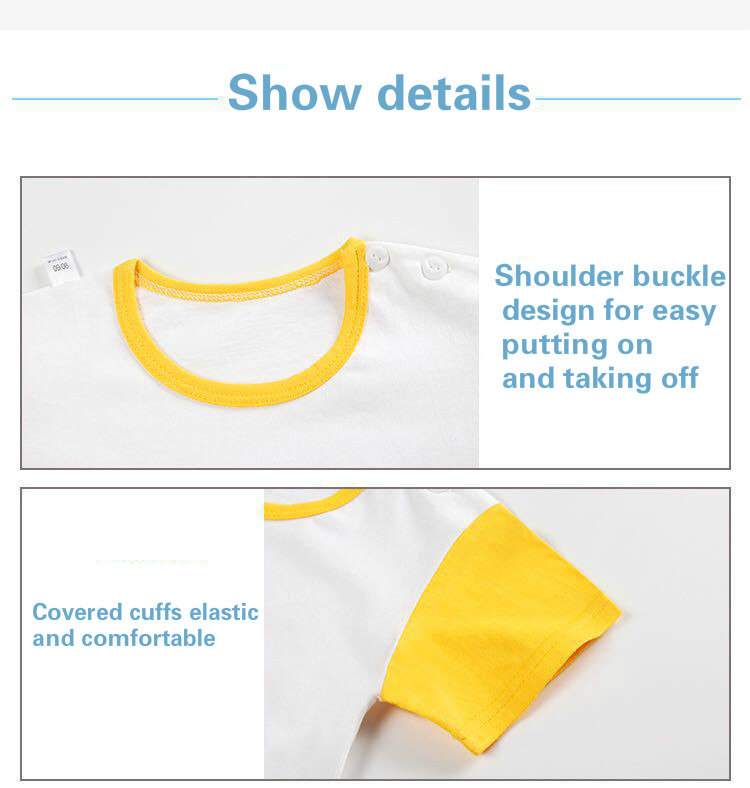 Children's clothing children's short-sleeved suits summer two-piece baby short-sleeved shorts suits children's cotton T-shirt