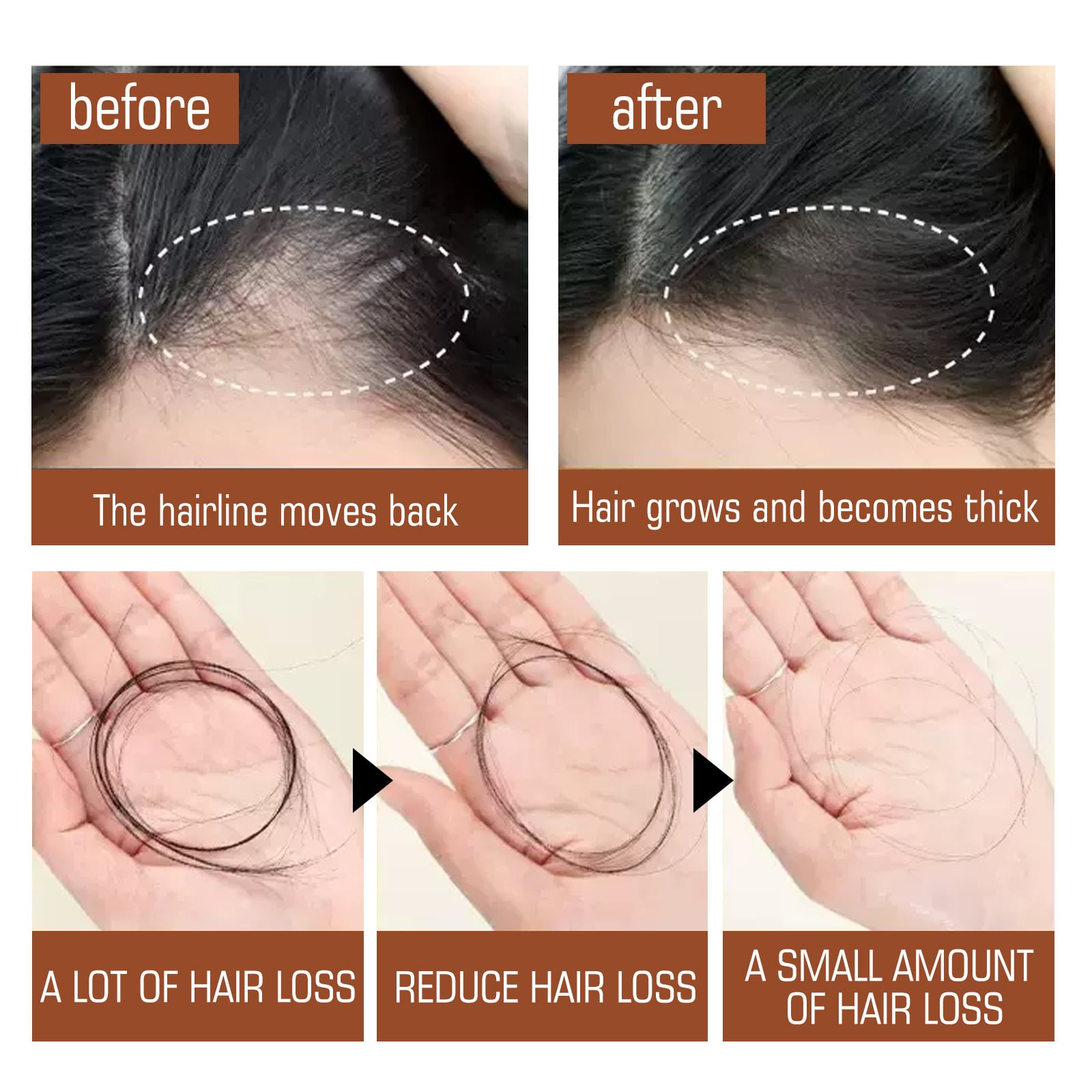 100% Pure Organic Hair Mask Batana Oil Hair Growth Oil Natural Treatment Nourish Reduce Hair Loss Anti-Breakage Hair Products