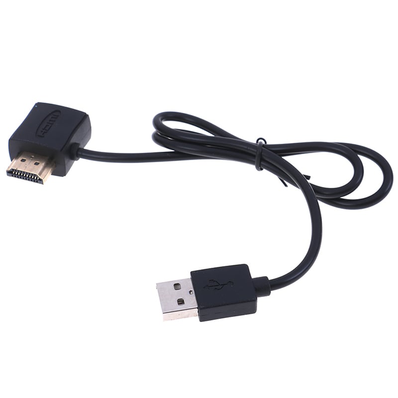 50cm usb 2.0 hdmi male to female adapter extender connector cable Connector Kabel Voor 1080P Hdtv Mannelijke kabel Adapter Black